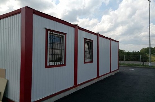 Модульное здание из блок-контейнеров МБ-007